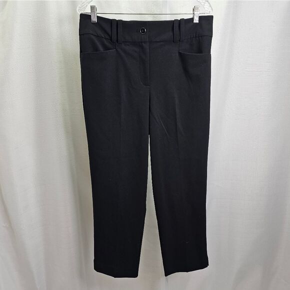 New York & Company Black Ankle Pants Size 10 - Picture 1 of 8